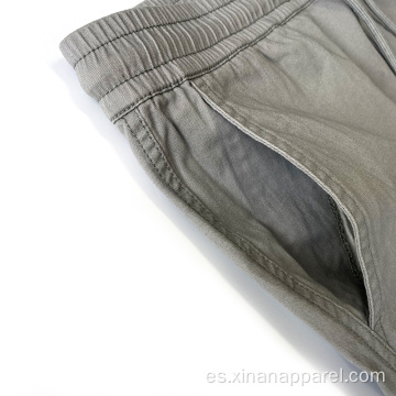 Pantalones de chándal de algodón para hombre para gimnasio